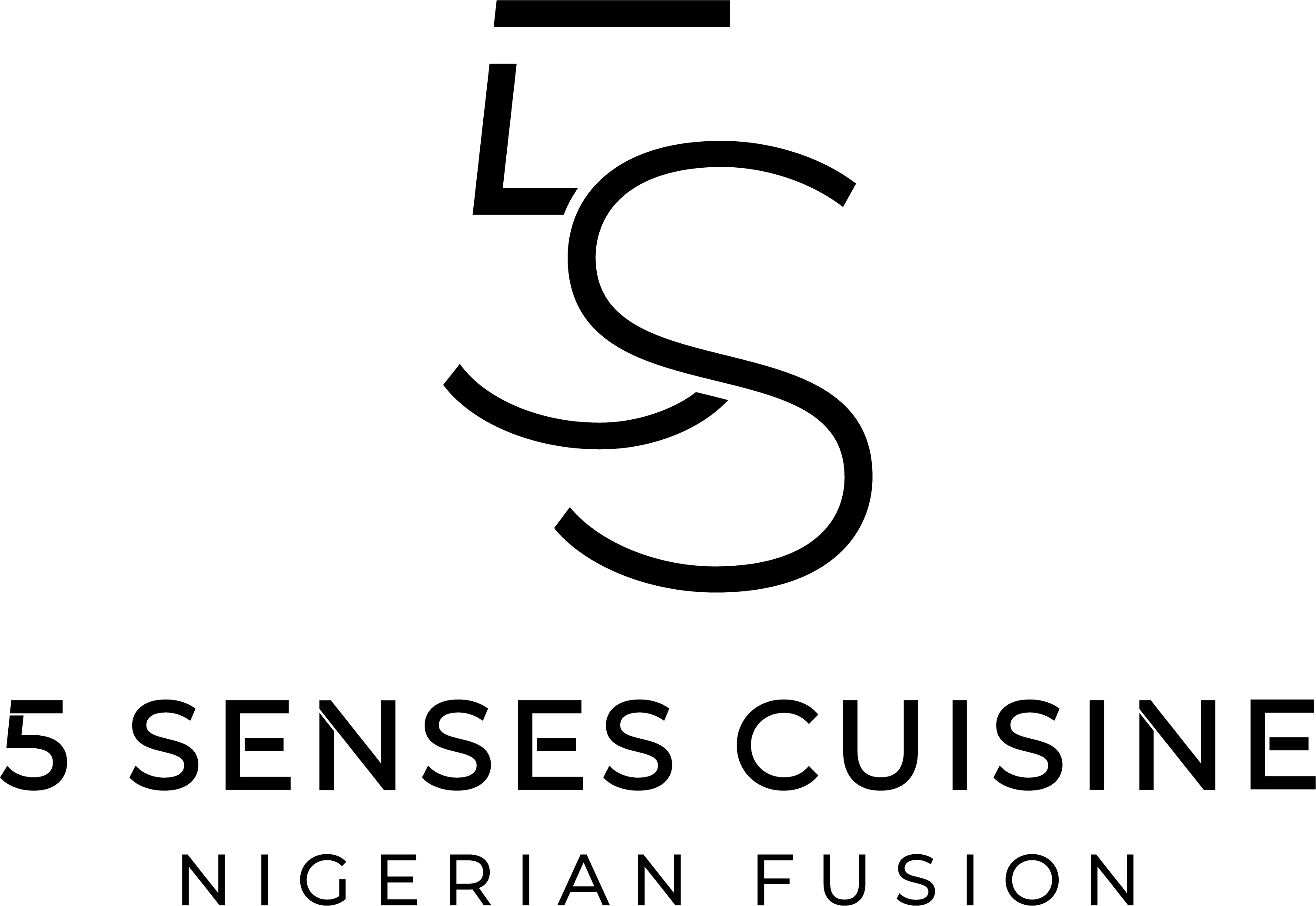 5 Senses Cuisine Logo